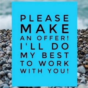 Reasonable Offers Considered.